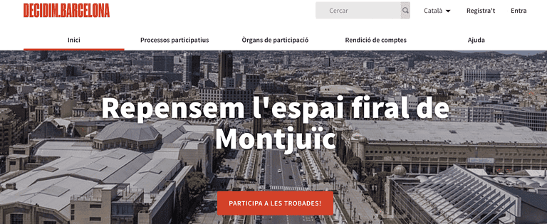 Beteiligungsplattform Barcelona